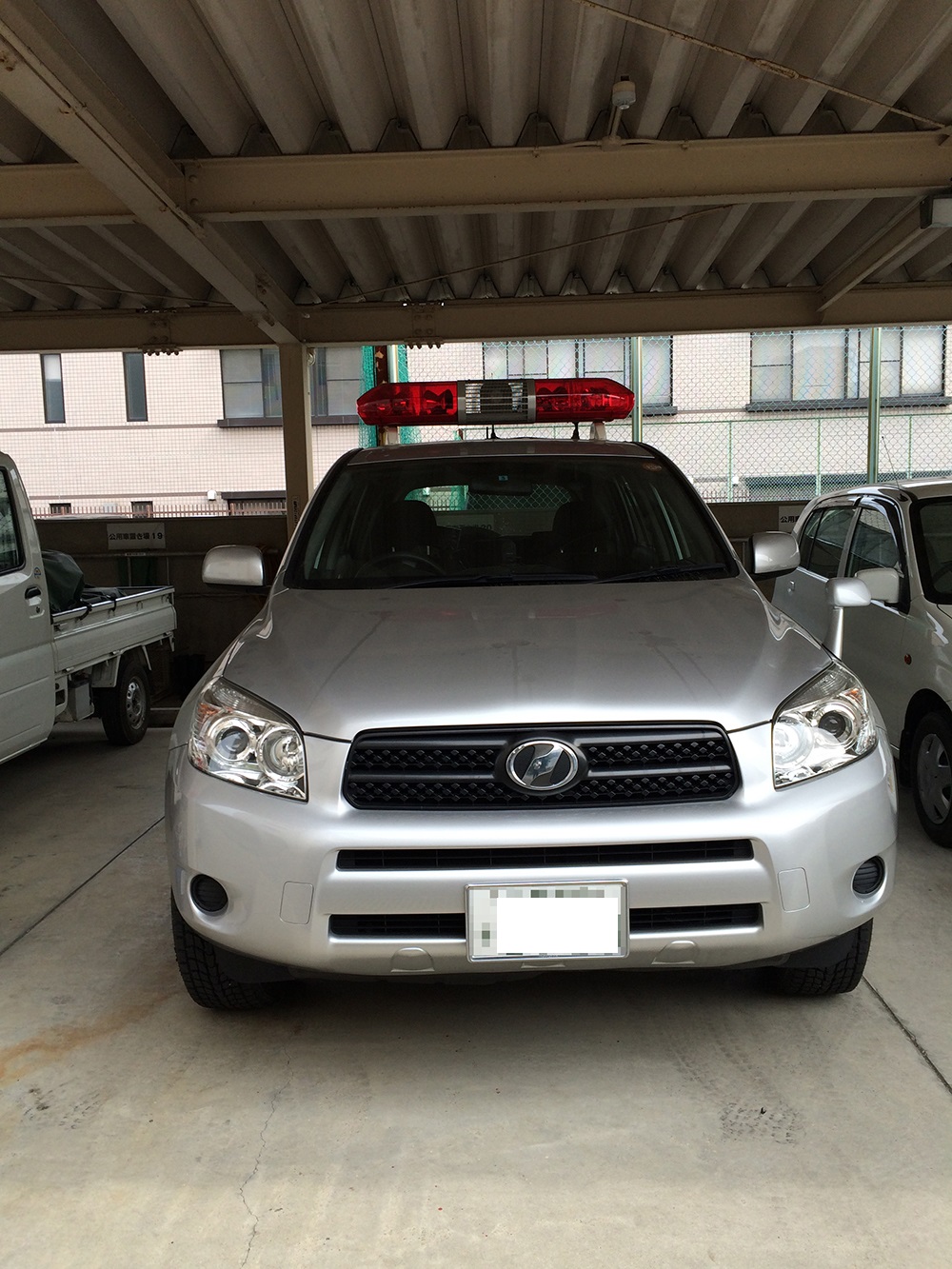 災害救助に向かうための車両